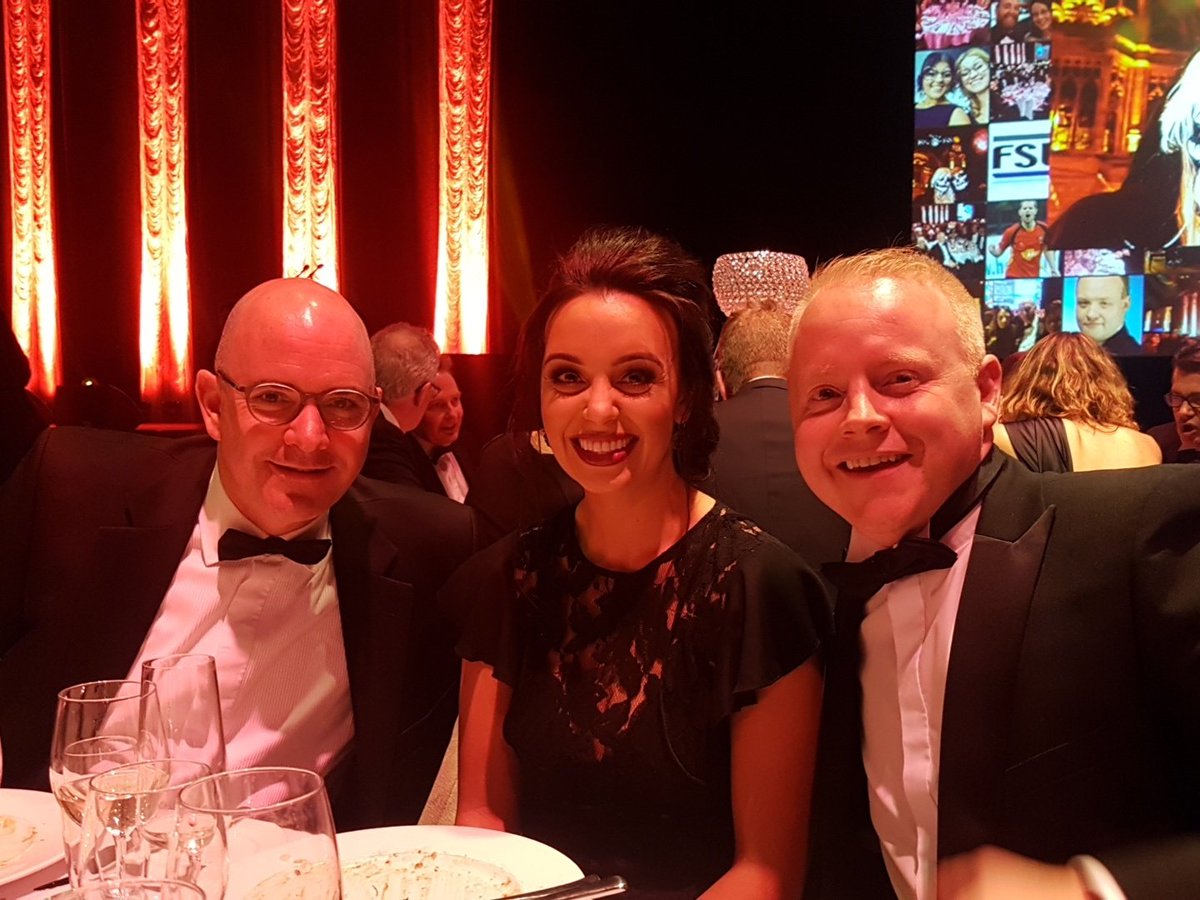 sammcck's tweet photo. A fantastic night and looking forward to the Awards #FinTrU #utvbe2017 https://t.co/SqnKwnAjgE