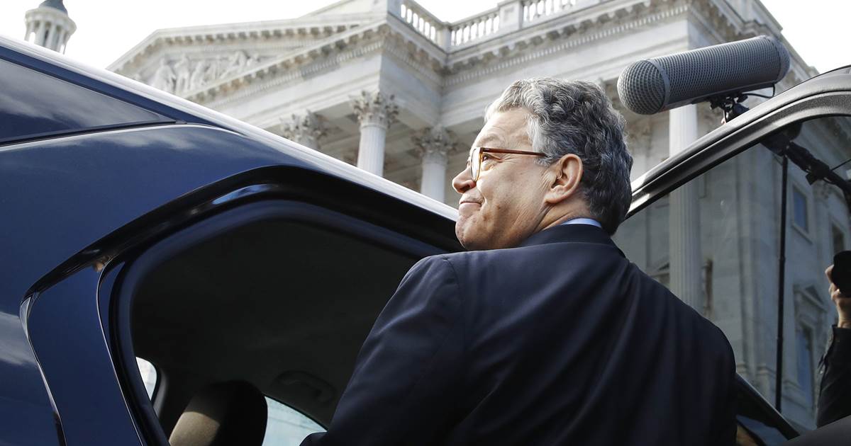 NBCNews's tweet photo. Sen. Franken's exit could be game-changer for control of Senate https://t.co/6OZynIJxMd https://t.co/w0SPrJZLa9