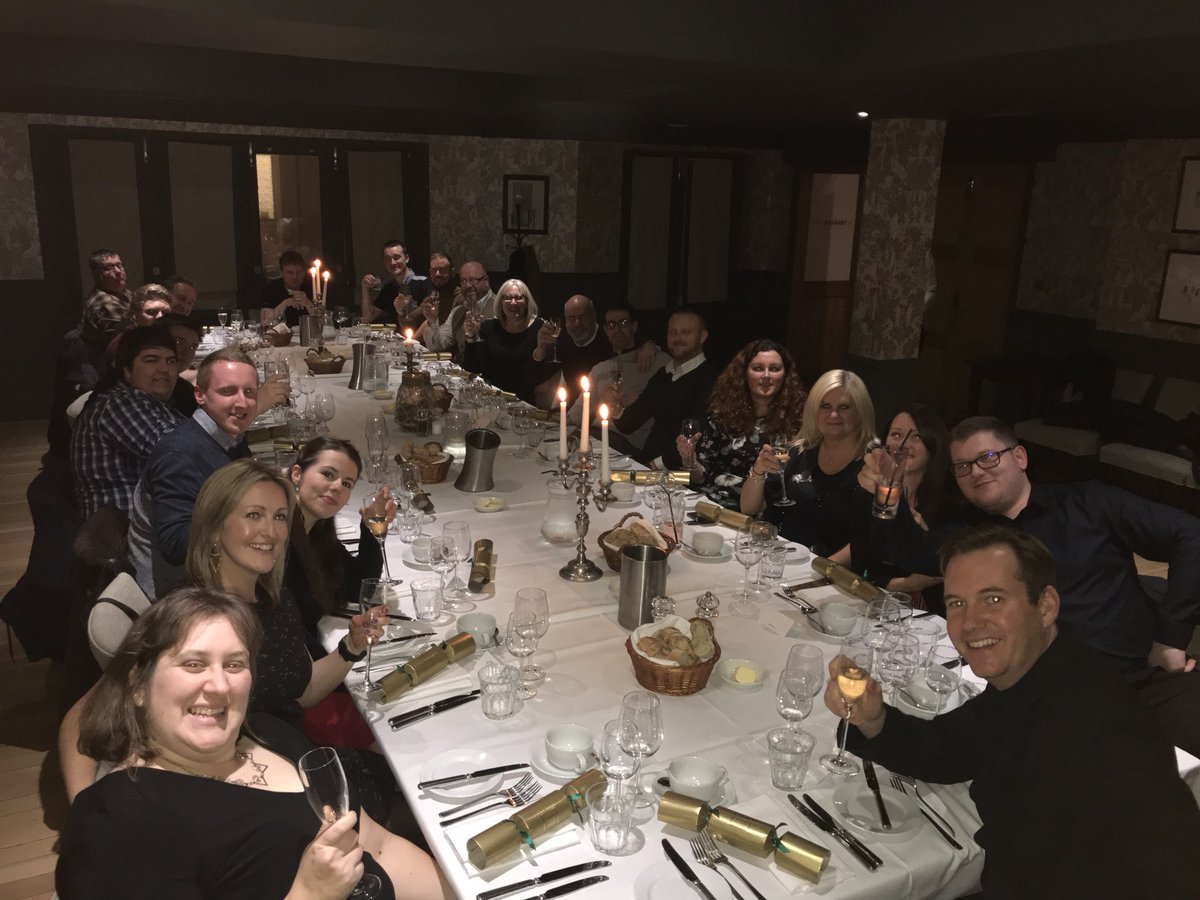 wearepragma's tweet photo. Tis the season to be merry as team Pragma celebrate Christmas at Hotel du Vin #christmasparty #pragma #hohoho #brighton https://t.co/HFE5CcxQgE