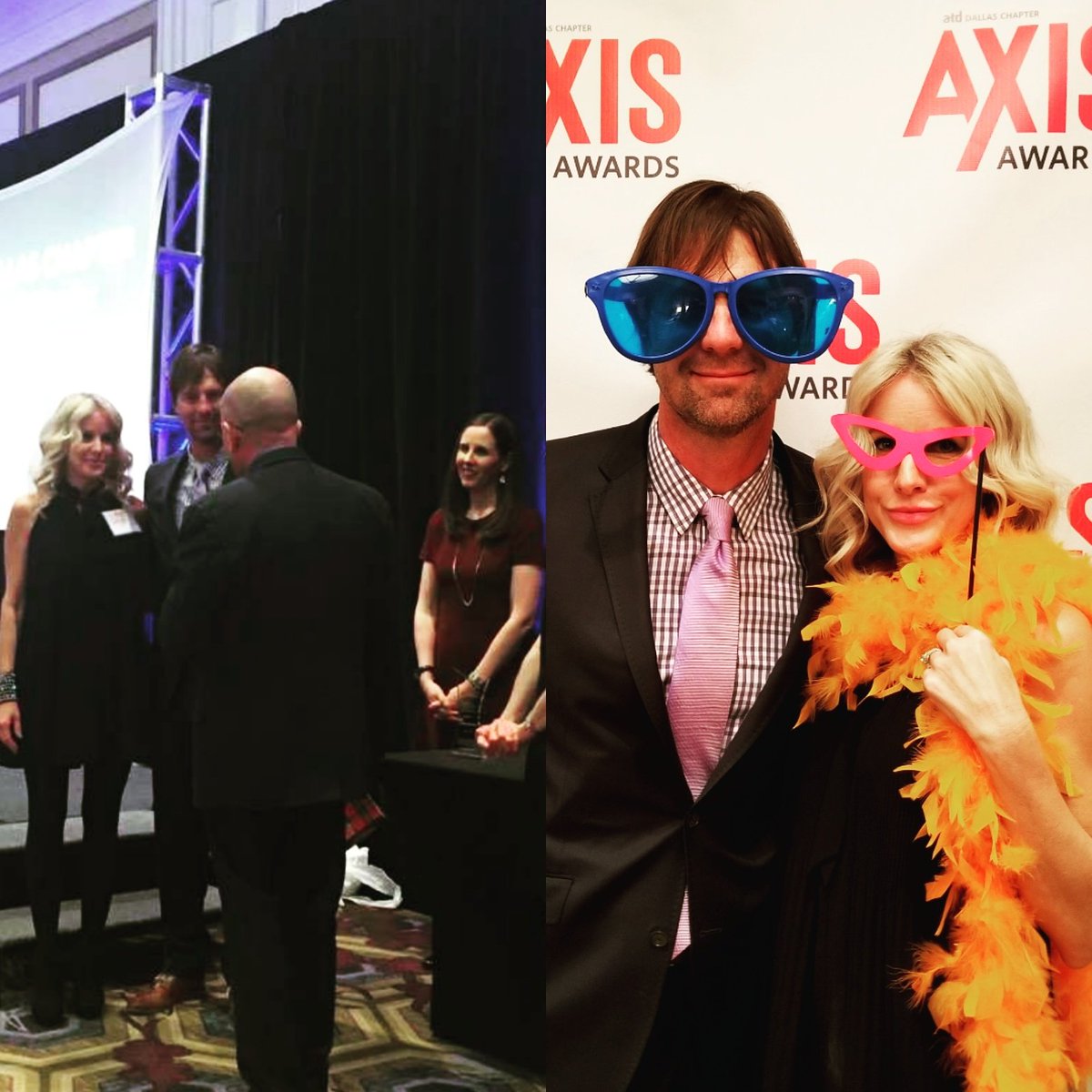 Mike_SVI's tweet photo. My term as president for @ATDDallas is coming to a close. It's been awesome to serve with so many amazing people and it was fitting to end with such evening at the #AXISAwards2017 with my hot date @meluxhomedesign #DallasKnowsTalent https://t.co/Opb7A4xCSC