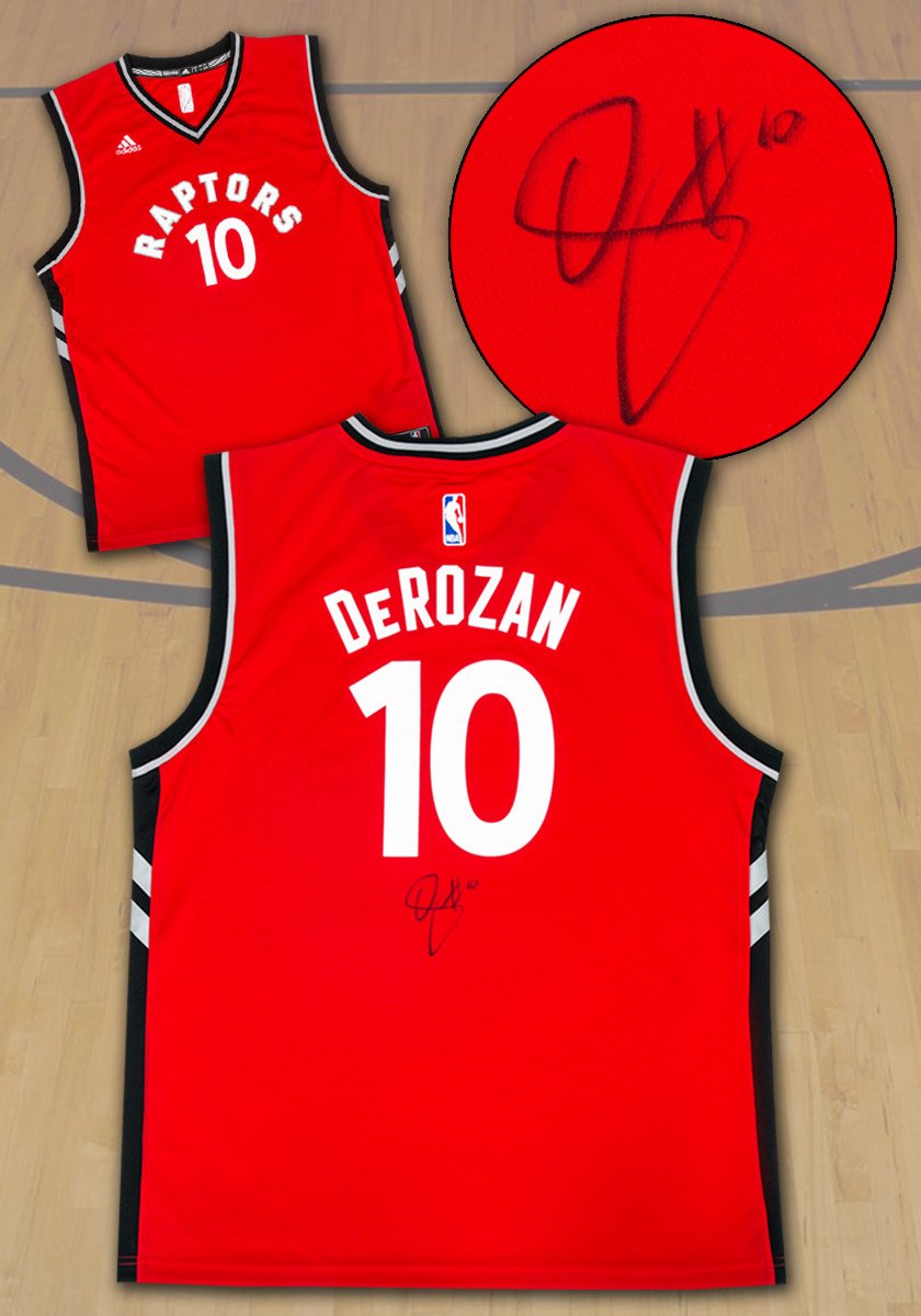 gameauthentics's tweet image. DeMar Derozan Toronto Raptors autographed Adidas replica jersey. Limited quantities available @ gamedayauthentics.com ! #Raptors #NBA #the6ix #YYZ #RTZ #WeTheNorth