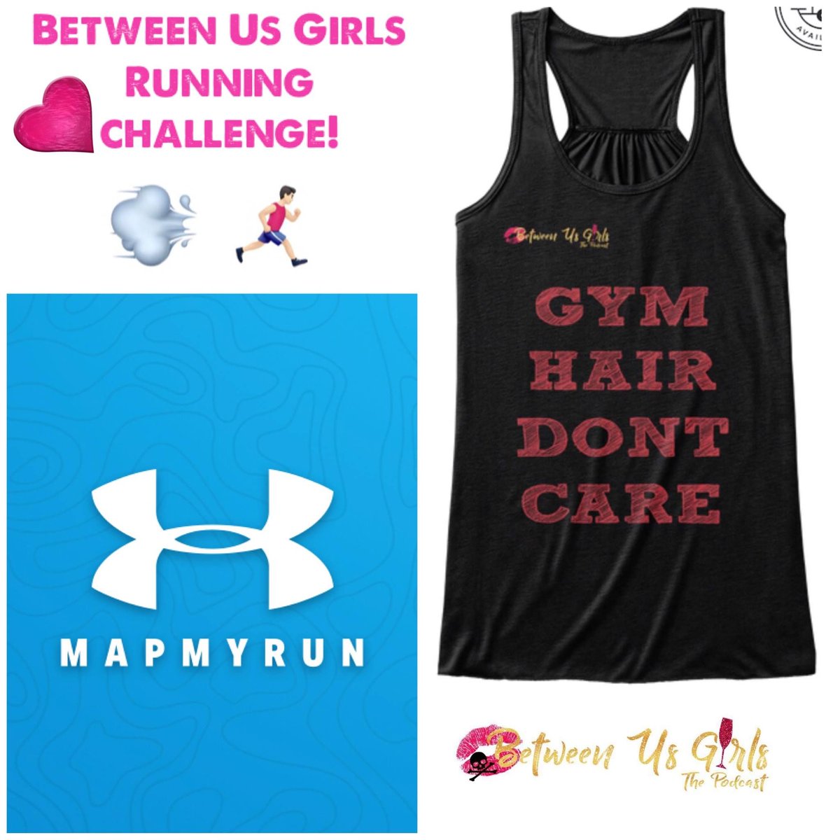 MsDivineigniter's tweet photo. Join our running challenge from Jan 1st- 31st to shed the holiday weight!
Here’s what you do:
1. DL the Map My Run app
2. Send a friend request to Between Us Girls
3. Order a tank
4. Upload pics in your tank #bugrun as you progress
https://t.co/Cf8kzAwpBf https://t.co/GPT5m7gnPJ