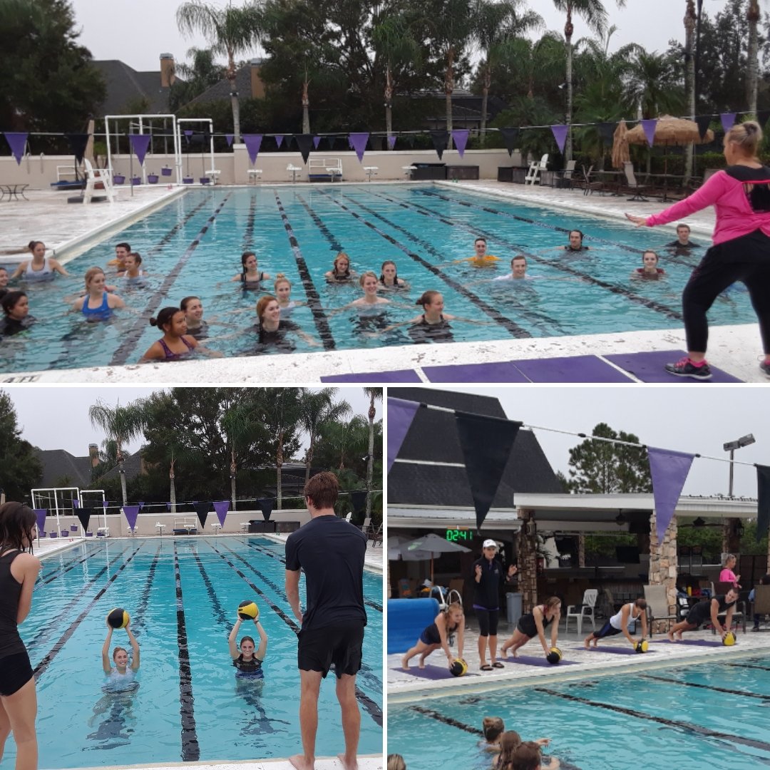 GshsHosa's tweet photo. Workouts aren't just meant for the gym! #healthandwellness #fitness #wateraerobics https://t.co/ClNqtOH3sc