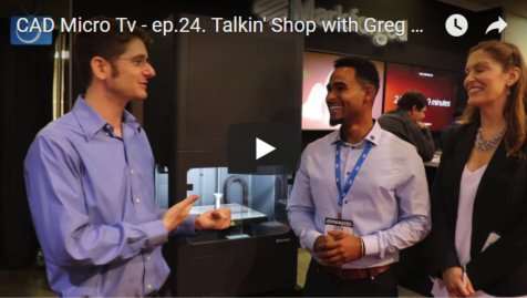 CAD_Micro's tweet photo. Take a look at this #CADMicroTV interview with Greg Mark of #Markforged at the #CMTS2017. We talk #3Dprinting, #Industry4.0, and
fighter pilots?! https://t.co/I3OsN0i274 https://t.co/CiSVxXF4Ke