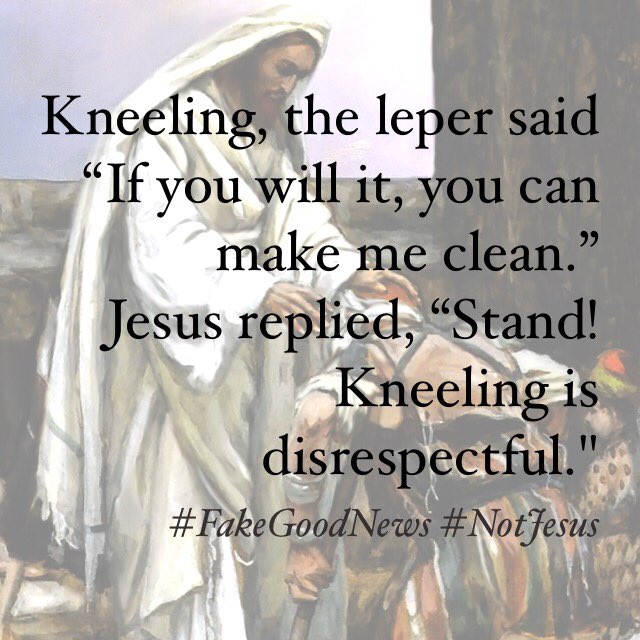 #FakeGoodNews #NotJesus