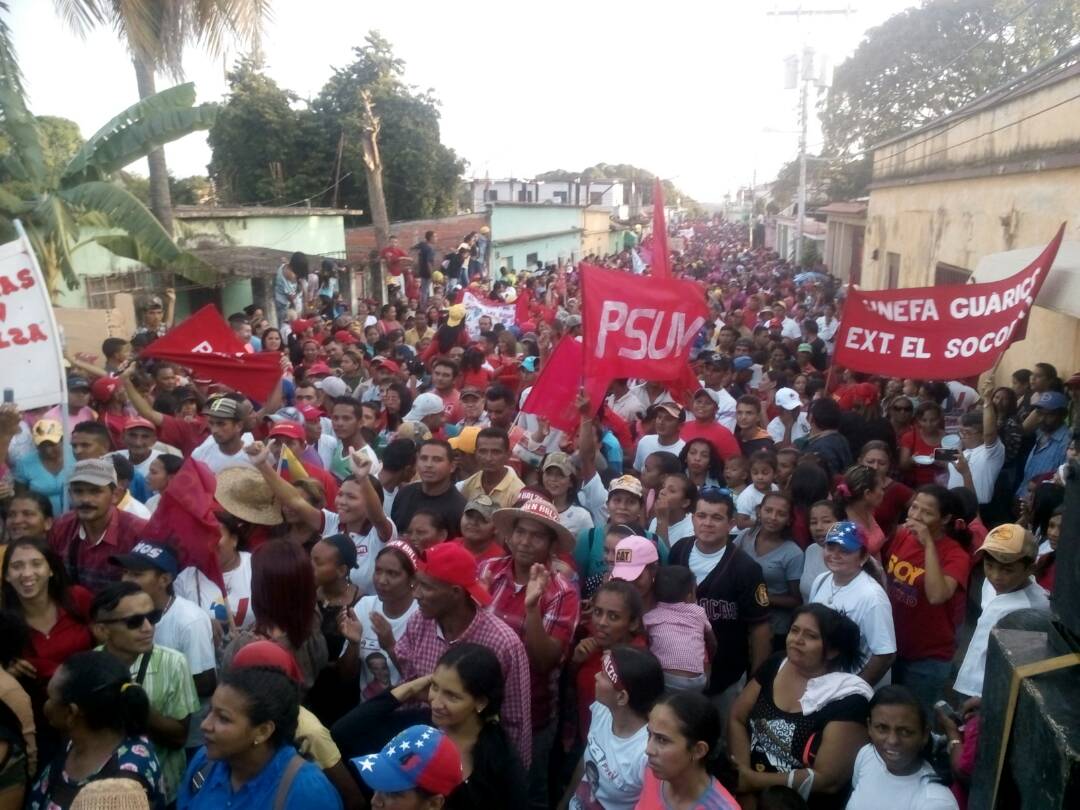 ¡El Socorro con la cola! || Pueblo Valiente del municipio #ElSocorro se activó junto a su candidato Ruben Balza para la victoria de este #10Diciembre || #FelizJueves #07Diciembre #07Dic