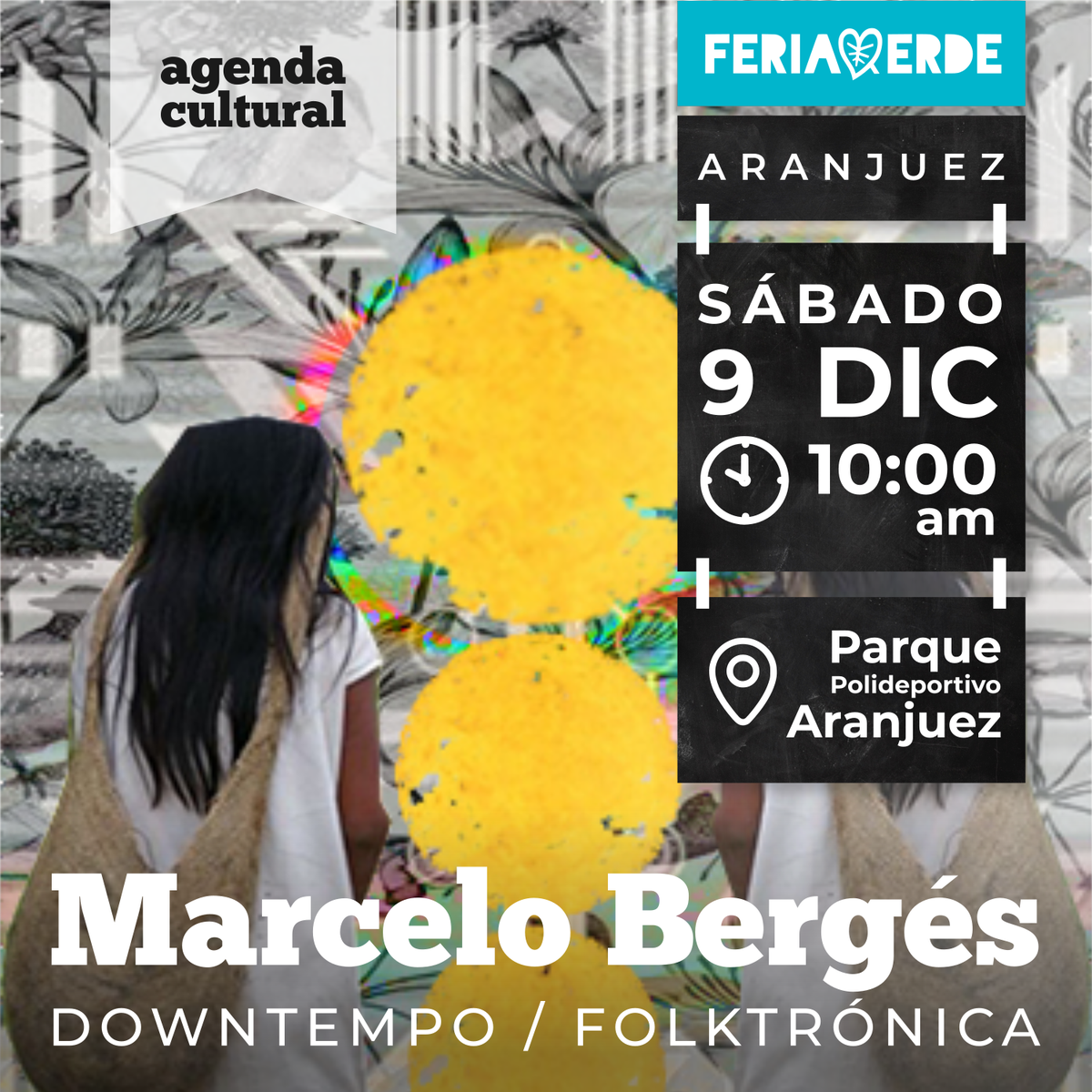 feriaverde's tweet photo. Marcelo Bergés es un DJ/producer nacido en Colombia y residente en  Costa Rica , su actual propuesta musical expone sonidos de Latinoamérica  mezclada con los sabores exóticos del Downtempo/Electrónica
 https://t.co/PiNJ39HXOd 
 https://t.co/mLWzJoyaSO https://t.co/BSeeYFsUY0