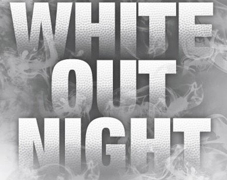 Jamestown_MBB's tweet photo. Whiteout tomorrow night!!! 

Women: 5:30pm/ Men: 7:30pm

Time to pack the @NewmanArena student section again! 

#JimmiePride #GoJimmies https://t.co/Z6BKaIFucs