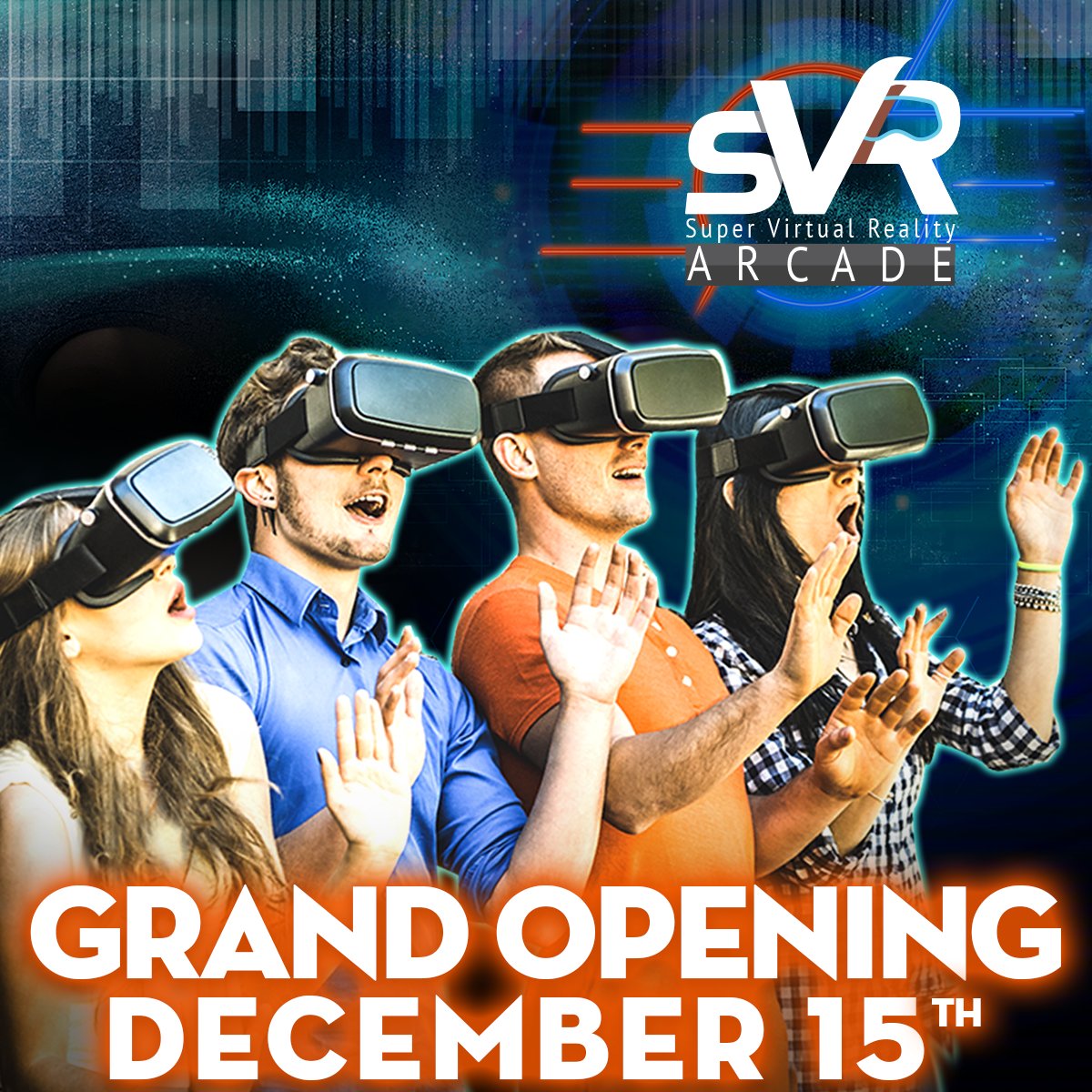 SVR_Arcade's tweet photo. SVR Arcade is Miami's top entertainment destination for all ages. Come experience the virtual reality revolution! 
#MiamiArcade #SVRArcade #GrandOpening #Pinecrest https://t.co/QJLXsKB6dj