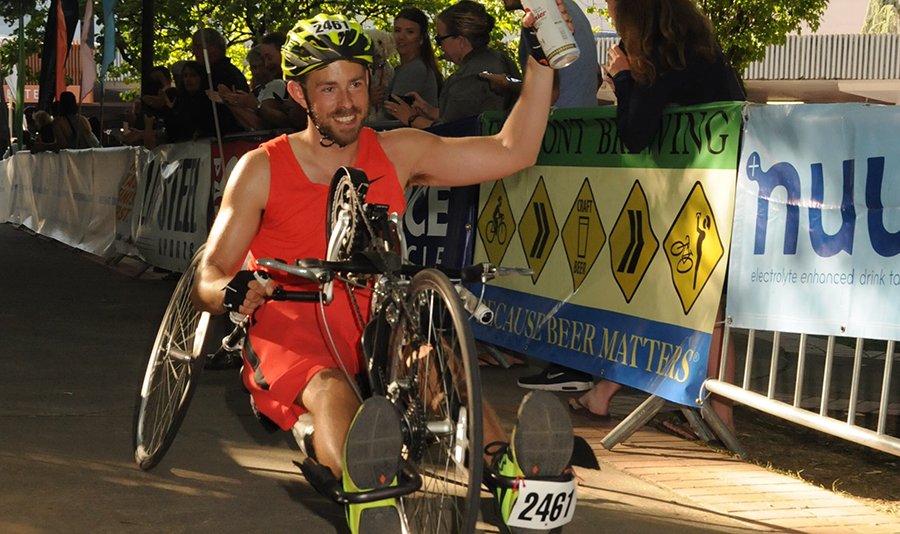 CascadeBicycle's tweet photo. Scott rode the Seattle to Portland for his impossible goal. What will you ride for? #BikeSTP #MySTP https://t.co/L4jwozynGN https://t.co/tJLei1NUTI