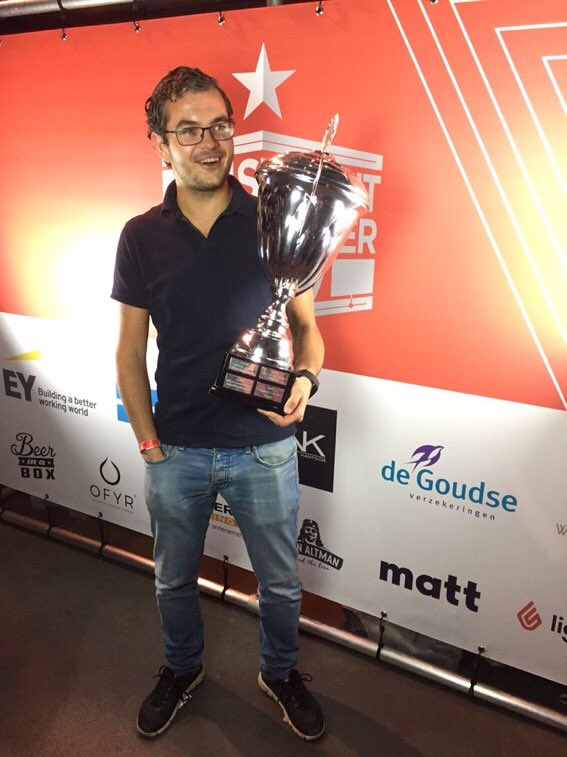 We got it! Challenger of the year 2017! #challengernight