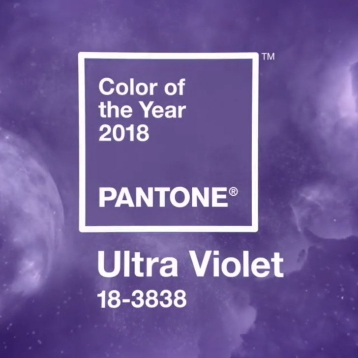 FurnitureToday's tweet photo. Pantone names Ultra Violet its 2018 Color of the Year. What do you think? #coloroftheyear https://t.co/rfbWdsOvxe https://t.co/QIcVdNjjym