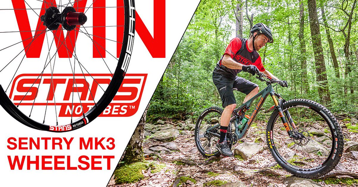 Who needs a new wheelset? Head over to Mountain Flyer for a chance to win a <a href="/NoTubes/">Stan's NoTubes</a> #sentryMK3 wheelset mountainflyermagazine.com/store/mountain…