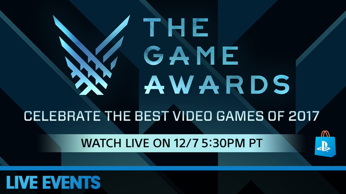 PlayStation's tweet photo. Watch #TheGameAwards tonight on Live.PS: https://t.co/LioZCL8VYO Coverage starts at 5:30 PM PT.

And look out for a special message from the cast of Jumanji: Welcome to the Jungle 🐘🌴🦏 https://t.co/FAaUmLDYw5