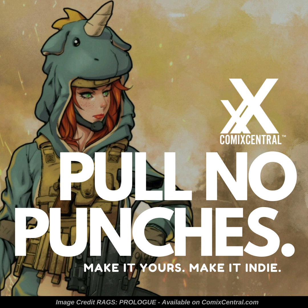 ComixCentral's tweet photo. Inspired by a conversation between @chendricksmusic and @Ant_Cleveland on this weeks #podcast. Indie Comics creators pull no punches! They let it all out! Censorship be damned! Big thanks to @rags_zombie #makeitindie #indiecomixrevolution #indiecomics https://t.co/CTtqqcT7SR