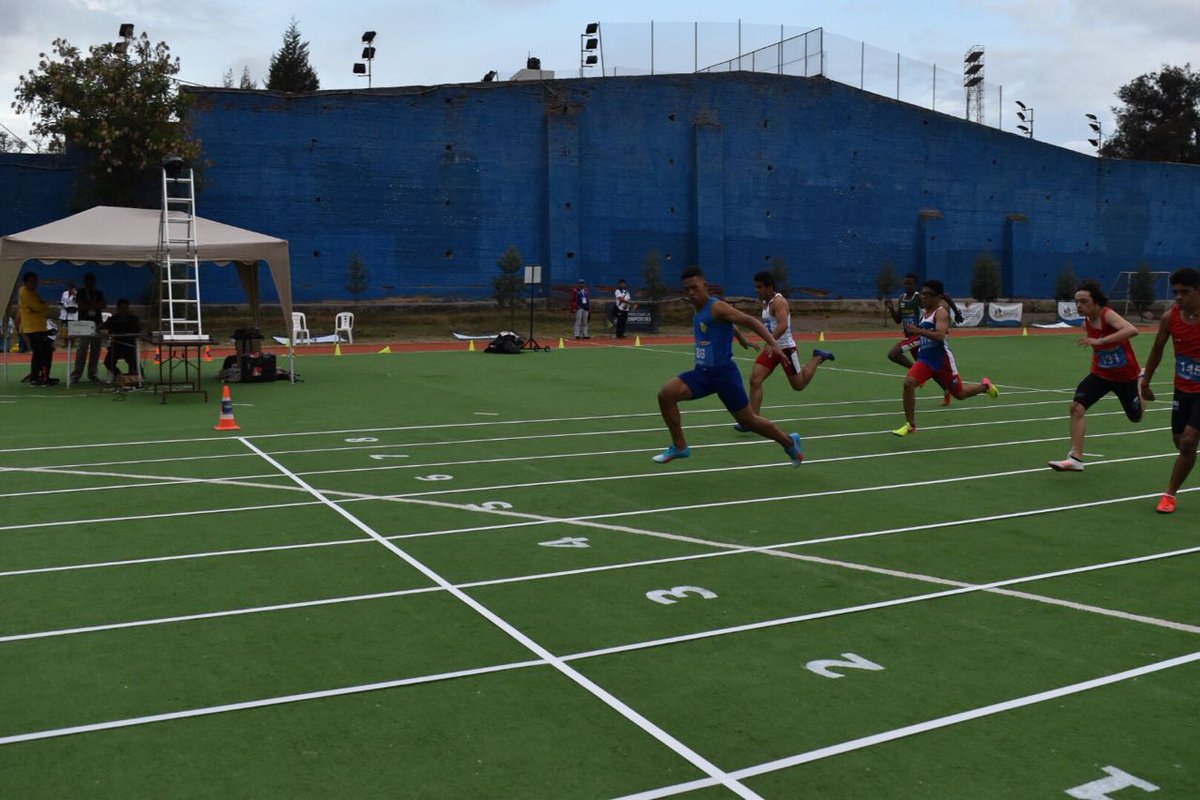 XXIIICocha2017's tweet photo. Brasil medalla de oro atletismo varones. https://t.co/NmF1QczcDF