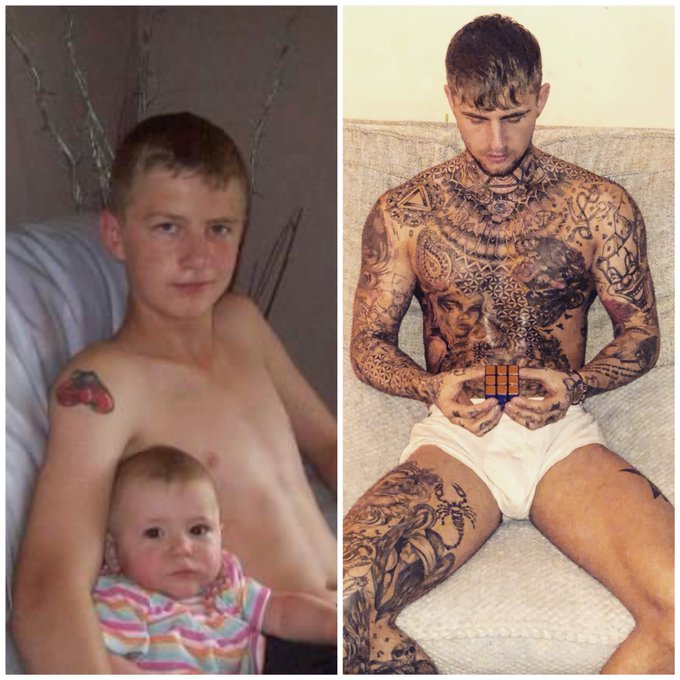 Watch Tattooed knitter's leaked NSFW photo on TwXstars