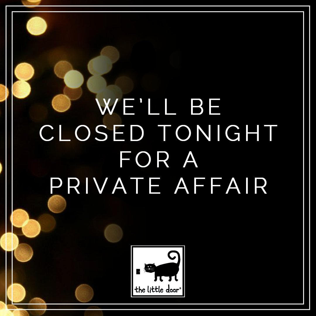 See you tomorrow, Los Angeles. Xx #SeeYouInside 🚪 #TheLittleDoor