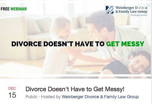 WeinbergerLaw's tweet photo. Everyone knows a divorce horror story, but your divorce does not have to get messy! Join us for a FREE live 30-minute webinar. Please SHARE to help someone going through this. https://t.co/SMB3TNEyS8
#divorce #njdivorce #quickdivorce #settlement #mediation https://t.co/PLp5TdQbH9