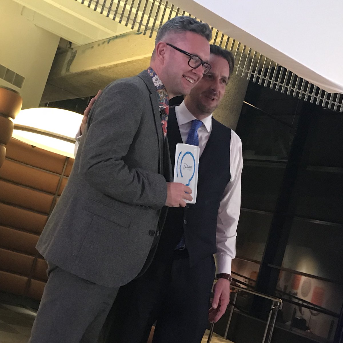 BenWalkerWTS's tweet image. RT Insource_Data &quot;RT phlumpet: Wowzers, he only went and did it! Most disruptive tech leader #Unleashed2017 R1chardatron #soveryproud #😍 https://t.co/RzcZ4c6YOz&quot;