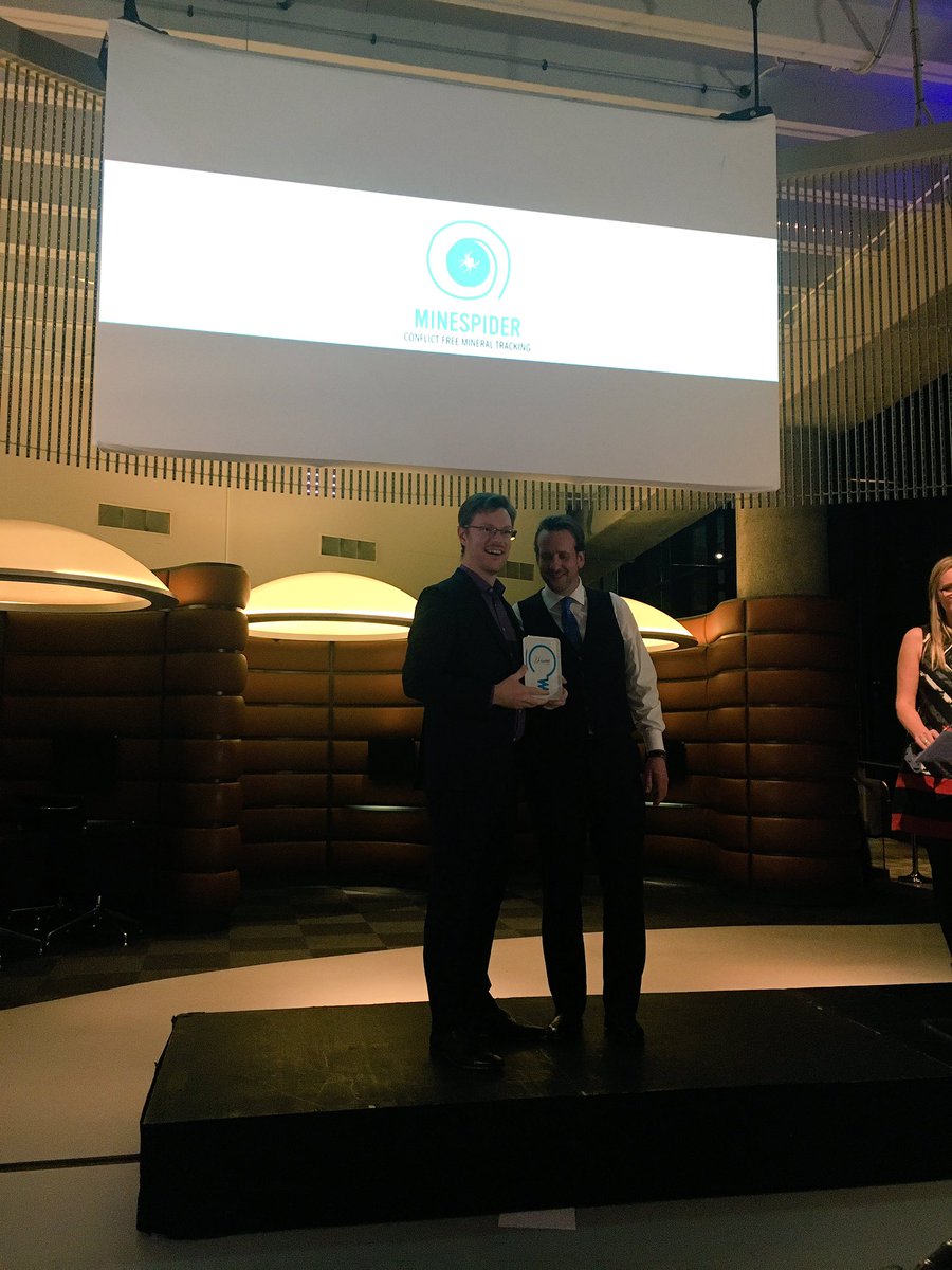 UnleashedAwards's tweet image. Congratulations to our EMEA Global Winner for &apos;Best Idea - One to Watch&apos;, @MinespiderTeam #Unleashed2017 #Awards