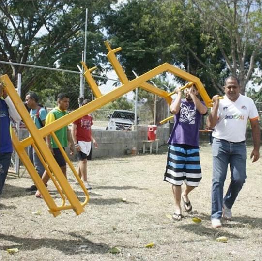 A través de <a href="/ImdepalP/">Deportes Imdepal</a>  colocamos maquinas de ejercicios y rehabilitamos espacios deportivos y de recreación en la Urb. La Trinidad #UnDiaPorMiComunidad
