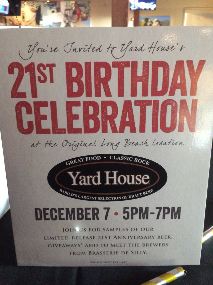 #yardhouse #sillybeer