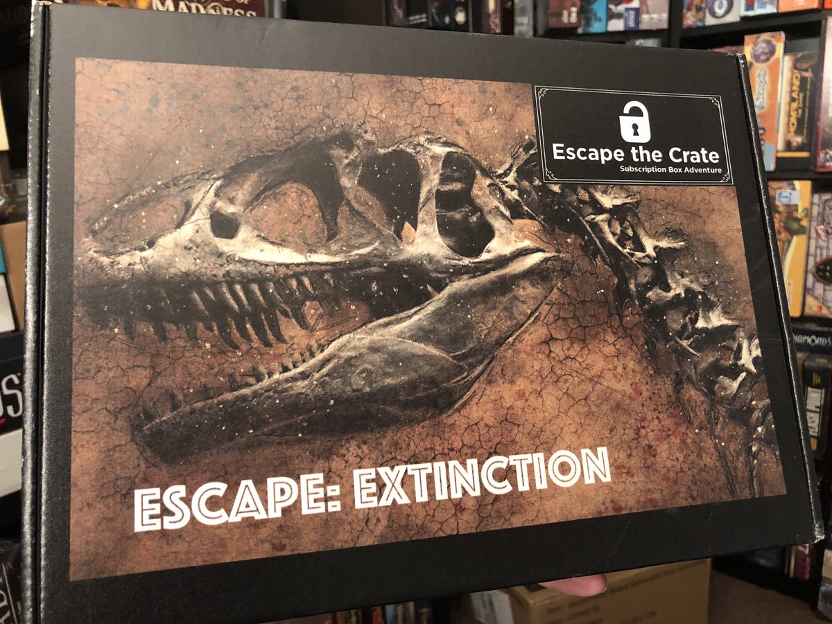 Top_Shelf_Fun's tweet photo. Escape the Crate is my newest subscription box. Super excited to crack it open tonight! #escapethecrate #subscriptionbox #escaperoom https://t.co/AQHnetJhcY