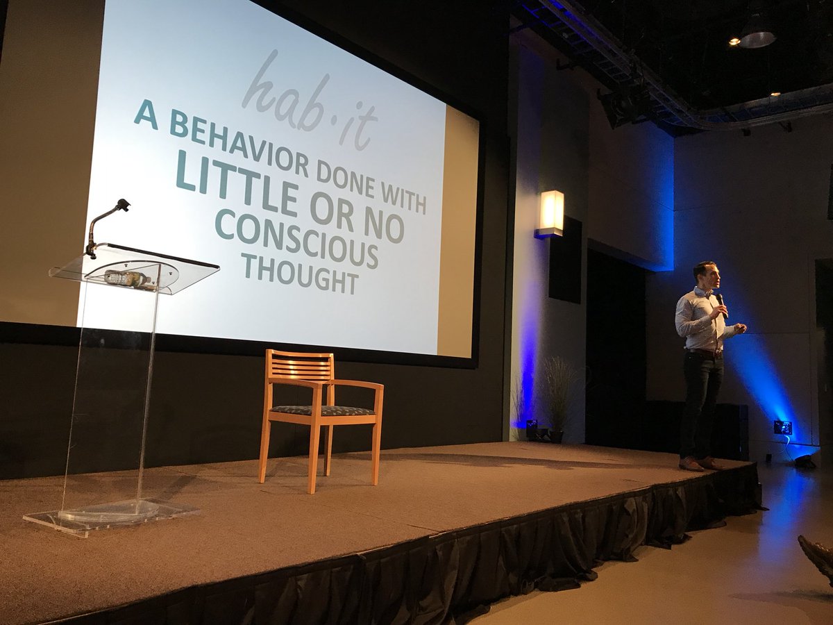 Turning #habits into force for good. <a href="/nireyal/">Nir Eyal</a> <a href="/whyy/">WHYY</a> <a href="/PhillyNewTech/">PHL New Tech Meetup</a>