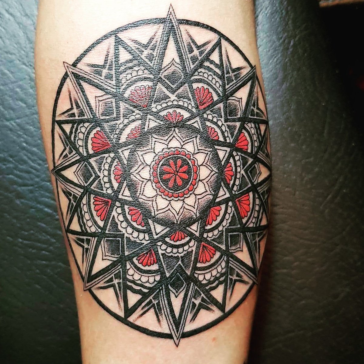 Wholeness, balance, perfection and eternity #mandalatattoo