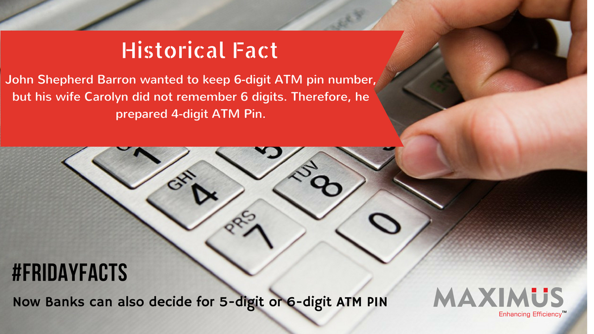 Maximusinfoware's tweet photo. "Do you know you can use 5-6 Digit ATM pin to secure your transaction?
#KnowYourAtm #FridayFacts #ATMPIN #ATMMonitoring #MaximusInfoware #EnhancingEfficiency #BankingTechnology " https://t.co/Df5BRKfNSo