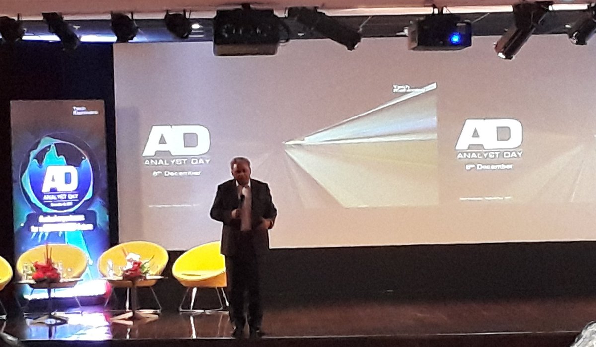 shubhav's tweet photo. .@C_P_Gurnani speaks at #AnalystDay on how Technology is driving change to create value & #CustomerExperience is the new currency .. #CWCE @tech_mahindra https://t.co/qdgXHsqzs8