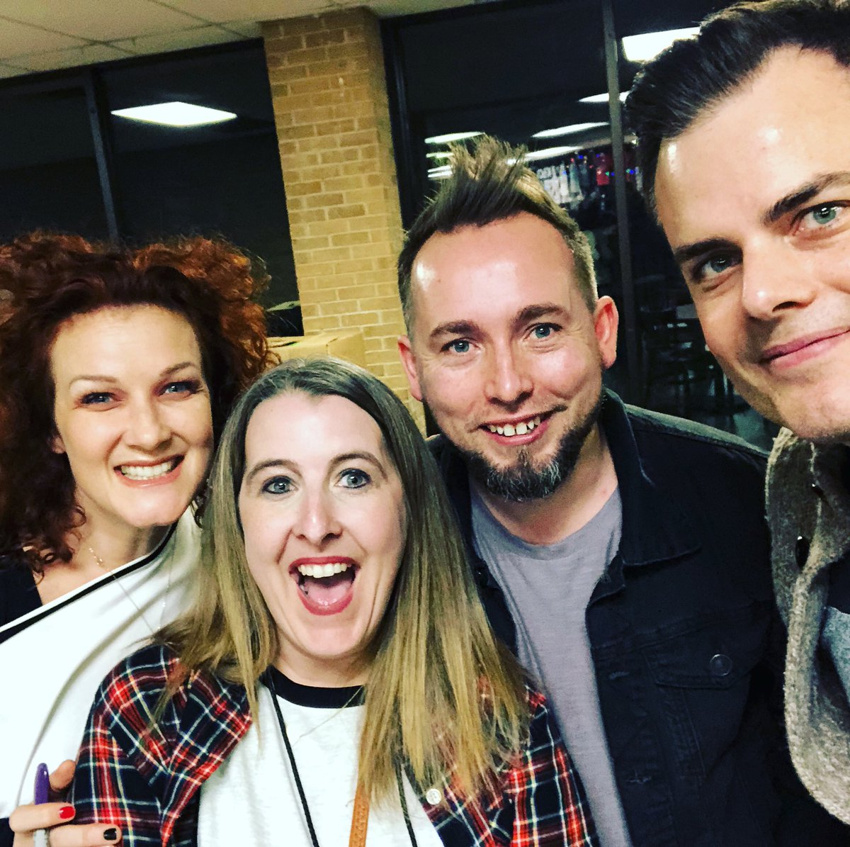 ConsumerQueen's tweet photo. I had the most amazing time at the @kloveradio Christmas concert! I got to meet @marcmartel , @plumbmusic , and @MessengersMusic who say beautifully! #klovechristmastour https://t.co/zfKDee6lFs
