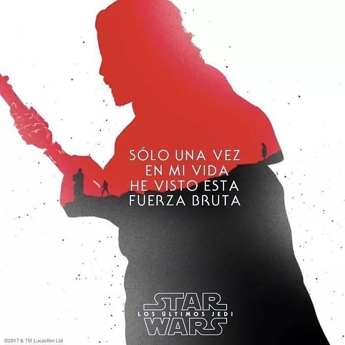 naganicol's tweet photo. A pocos días!!!
14 de diciembre en todos los cines colombianos:
#StarWars: #LosÚltimosJedi
#TeamLuke #TeamBB8 #LadoLuminoso #LightSide https://t.co/p4uGeiT0mM