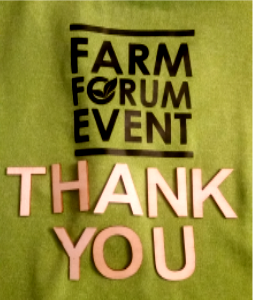 FarmForumEvent's tweet photo. #FarmForumEvent17 thanks our guests and speakers! What a great time we've had. See you at #FFE18
#Thankyou #FarmForumEvent17 #YYC #CdnAg #Farming #Agriculture https://t.co/rD80LhoLwe