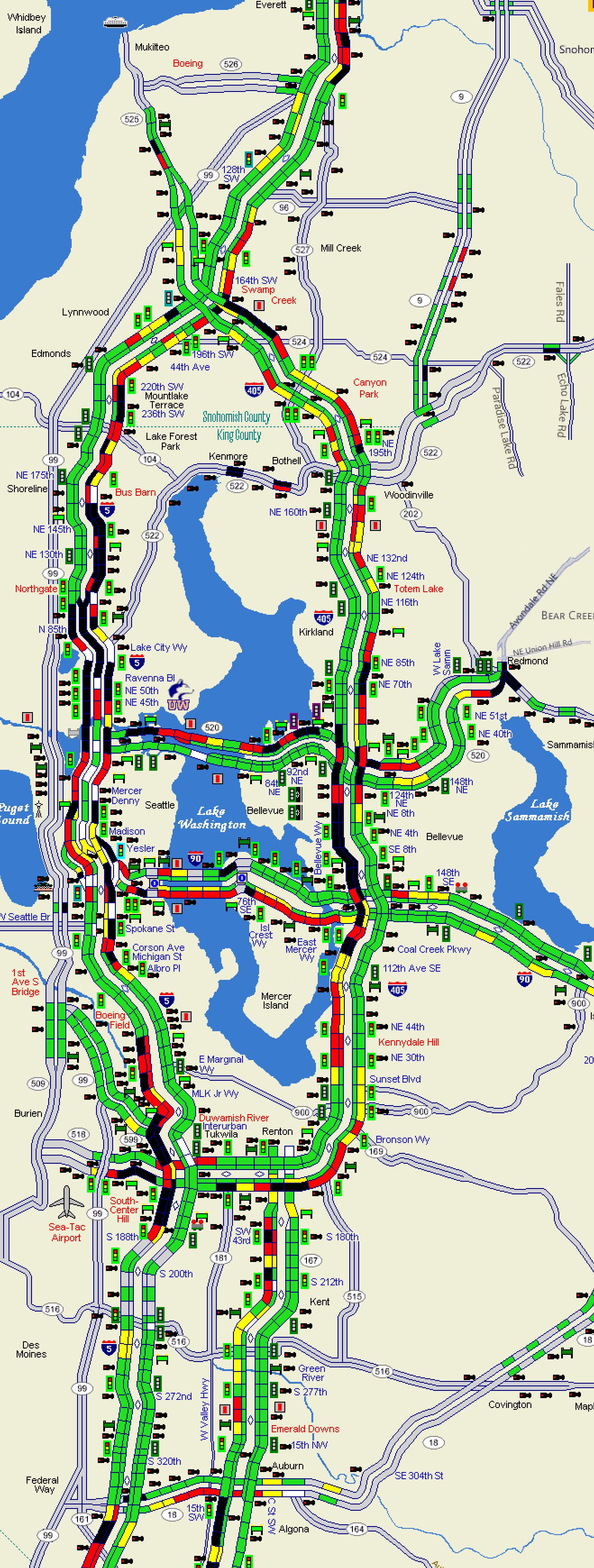 Wsdot Traffic Flow Map Wsdot Traffic On Twitter: "@Bronsthermonstr Check Out Our Flowmap Page:  Https://T.co/Ykng95Vyng Https://T.co/Pfai9W8Fuv" / Twitter