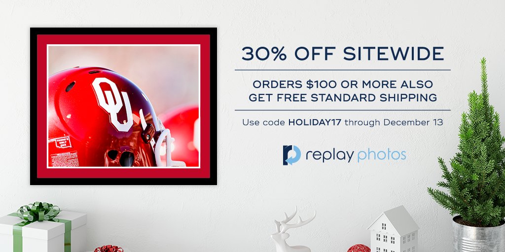 ReplayPhotos's tweet photo. Winning looks good on you: Take 30% OFF sitewide and get FREE standard shipping on orders of $100 or more! Use code HOLIDAY17 | Expires 12/13 | Shop: https://t.co/hI7Lx5kQ97 #sports #giftideas https://t.co/cB7f7ftA9q