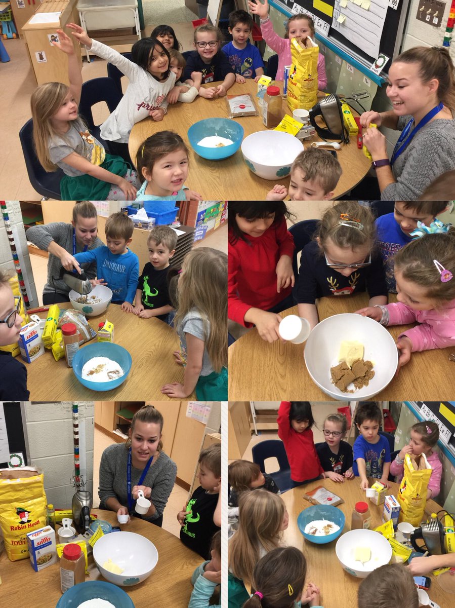 AHarrisonSCDSB's tweet photo. So much learning when baking gingerbread children @EmmaKingES with @Miss_Jagt Going to be able to eat them tomorrow - the kids can’t wait! https://t.co/pdD961VyTv