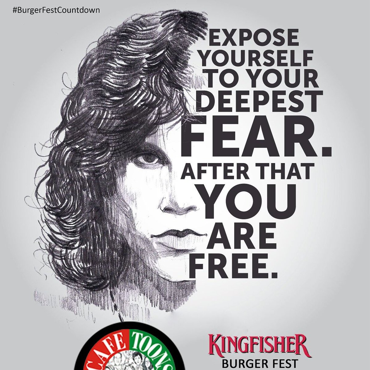 cafe_toons's tweet photo. Remembering the Rider on the storm on his 74th birthday. Jim, you live in us! Wish you a very happy birthday.

Also inviting all #Burger  fans to our #Kingfisher  Burger Fest. Dates coming soon to you!

#StayTooned #KingfisherBurgerFest #BurgersAndBeers #CafeToons #JimMorrison https://t.co/c3QjZMWZL5
