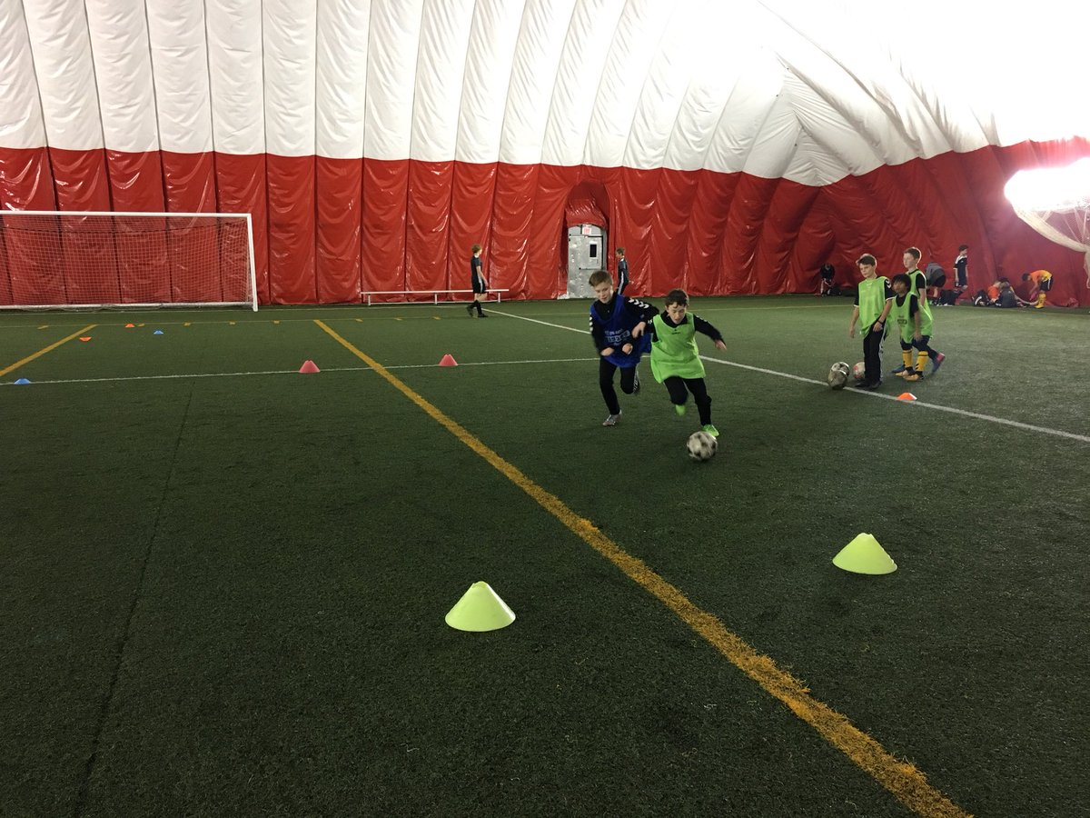 UNBWSoccer's tweet photo. First night at Academy! The boys working on their “see ya later” moves https://t.co/bXQUokZgE0