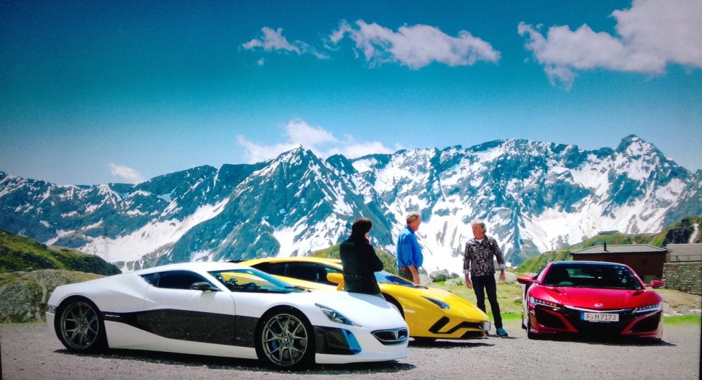 nickinnocent's tweet photo. #TheGrandTour Well defiantly better than before.
Bad: #conversationstreet & new #celebritythingy
Good: Filming, #cars #banter #location
Overall: great to have it back! @thegrandtour https://t.co/XHMq0dcErM