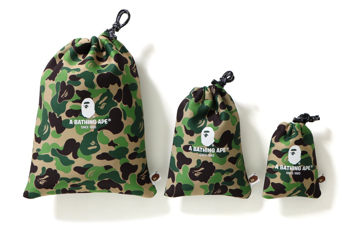 BAPEOFFICIAL's tweet image. ABC GADGETS POUCH SET

S: H16 W11.5cm
M: H23 W17cm
L: H34 W25cm

Releasing on DECEMBER 9. #bape