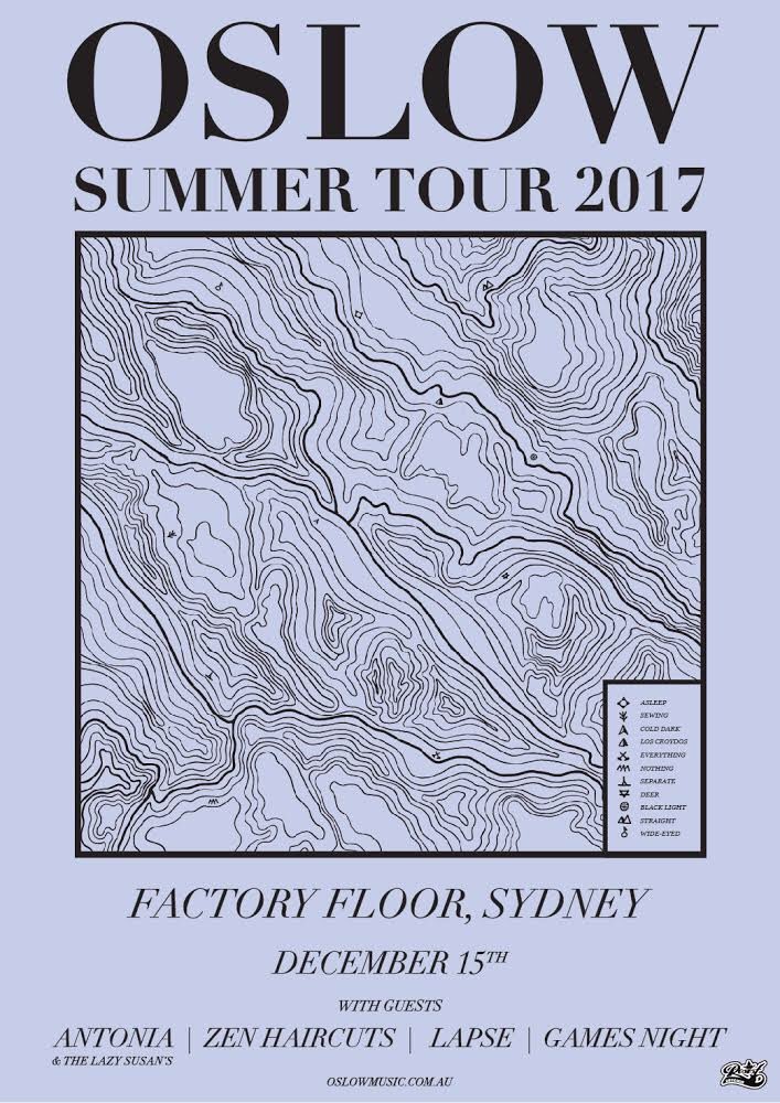 Oslow_Music's tweet photo. HEY! Last show for a while! Sydney- the factory floor next Friday with many friends! Get ya tix: https://t.co/FOBSQkxLyQ https://t.co/bscgNSp4uN