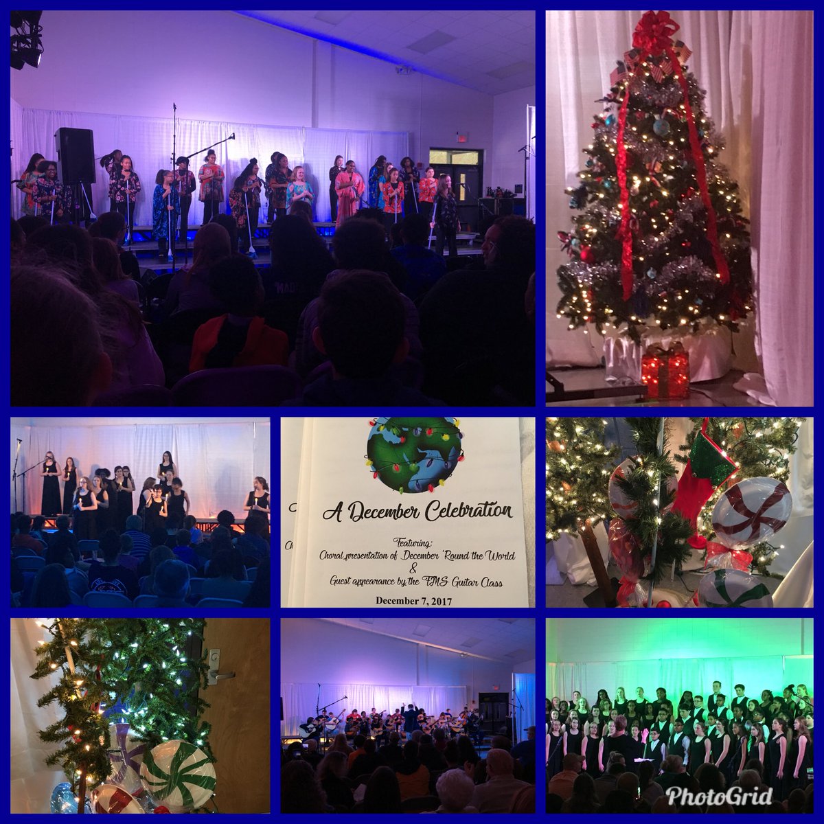 kwieseman's tweet image. Great evening @FlorenceMiddle celebrating “Christmas Around the World” #FCSLearn @DrJimmyShaw