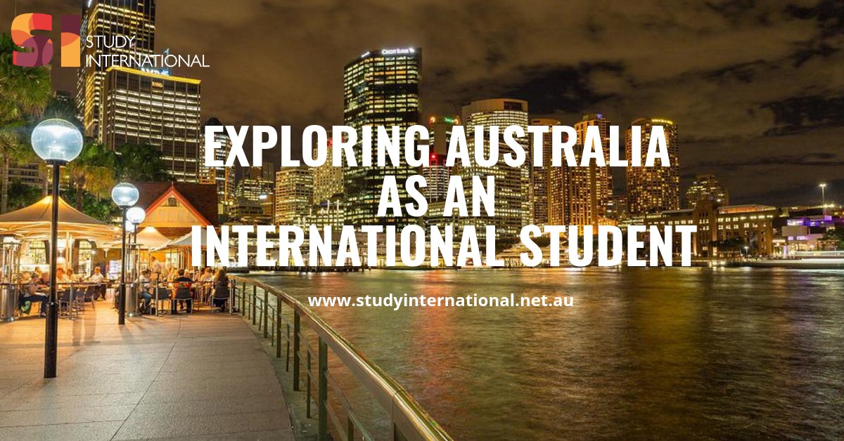 studyintptyltd's tweet image. #Australia as an International #student : studyinternational.net.au/exploring-aust… #studyabroad #education