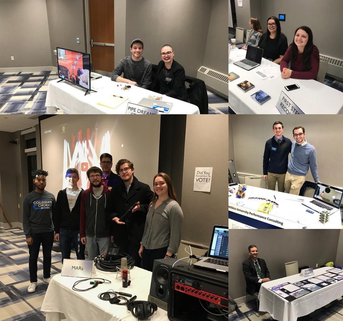 MillikinCreates's tweet photo. Thank you to all of the arts tech related student-ventures who supported this event! #MUartsTech https://t.co/yCnjKxuwia