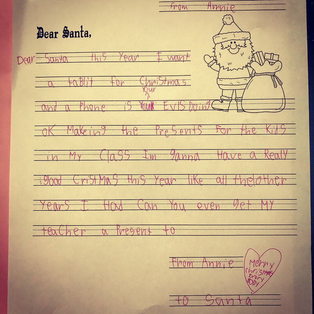 MrsUgto's tweet photo. Our letters to Santa are ready to be mailed! #shaughnessypark @ShaughnessyPK #wsd #iteachgrade2 https://t.co/c20kMJXUPg