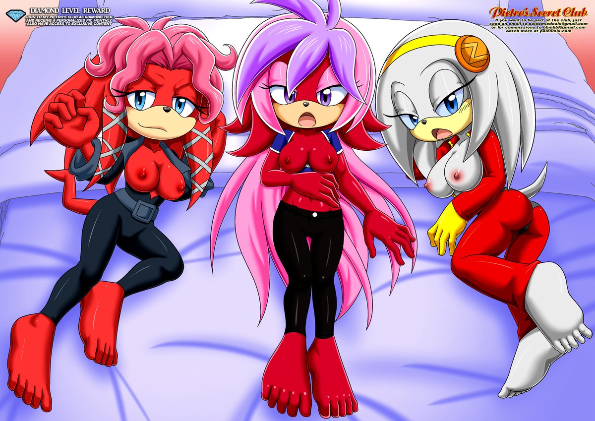RyanicDark1's tweet photo. November Pietro's Secret Club (Palcomix new donation service, since Patreon kick them out)  Diamond Reward: Echidna Girls! Thanks again pal team! And a big Thank You for ZetaR02 for letting me use her character. 😚 https://t.co/ePdU5aZIsX