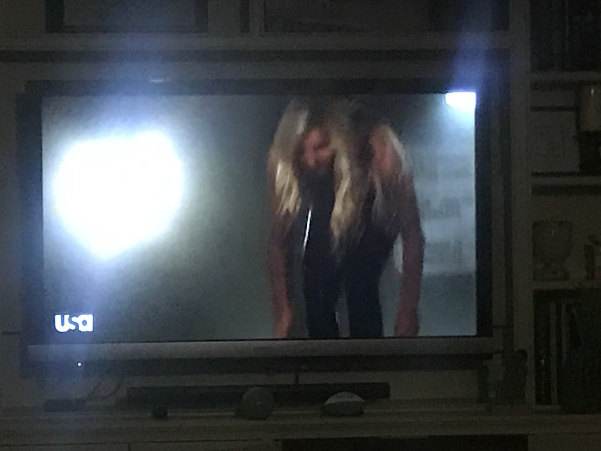 Gotta love <a href="/MsCharlotteWWE/">Charlotte Flair</a> in #PsychTheMovie!