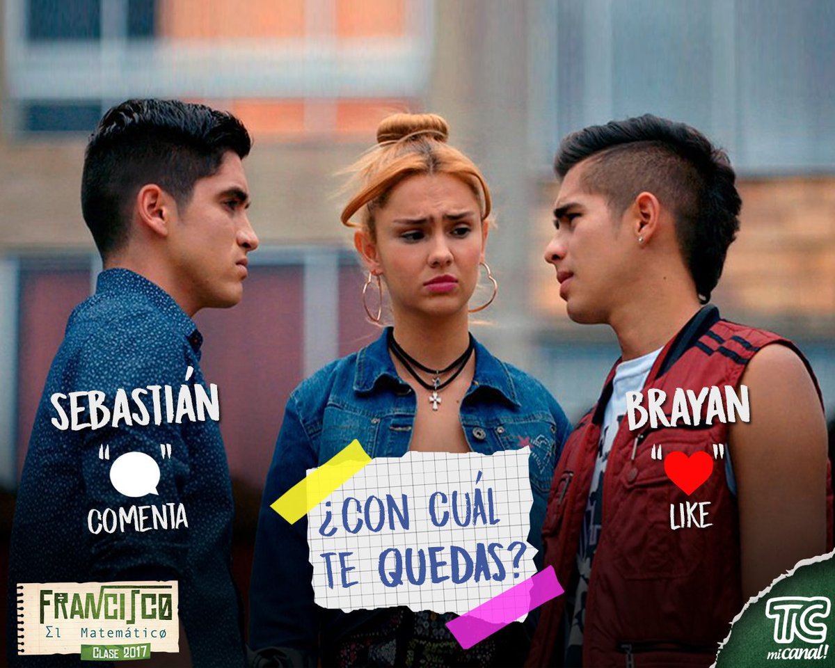 tctelevision's tweet photo. 🙄El corazón de #LaBarbys sigue en un gran dilema…🤔 ¿Con cuál debe quedarse?💕
- COMENTA💬 si #Sebas.
- LIKE❤️ si #Brayan.

Historias que se viven en #FranciscoElMatemático2017.📚 https://t.co/NPKPnps3jT